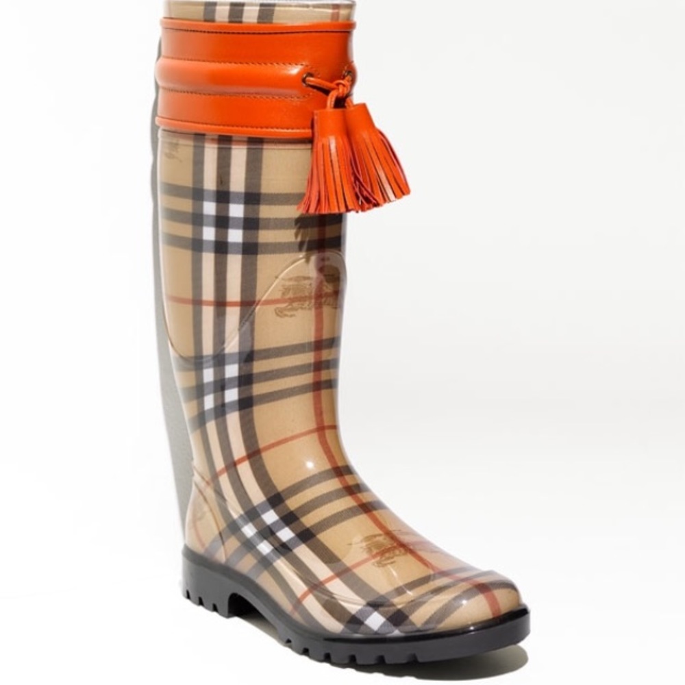 Authentic Burberry Rain Boots